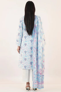 Printed Cotton Khaddar 3 Piece (Unstitched)